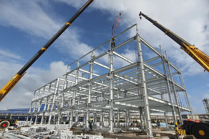 Avantages des bâtiments d'usine à structure métallique