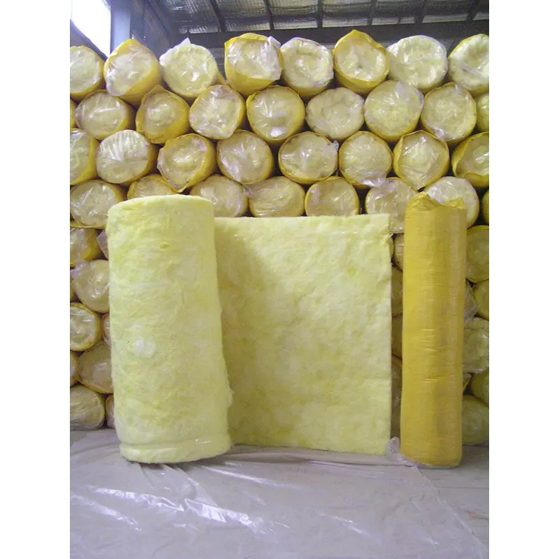 Rouleau de couverture en laine de verre pour isolation thermique
